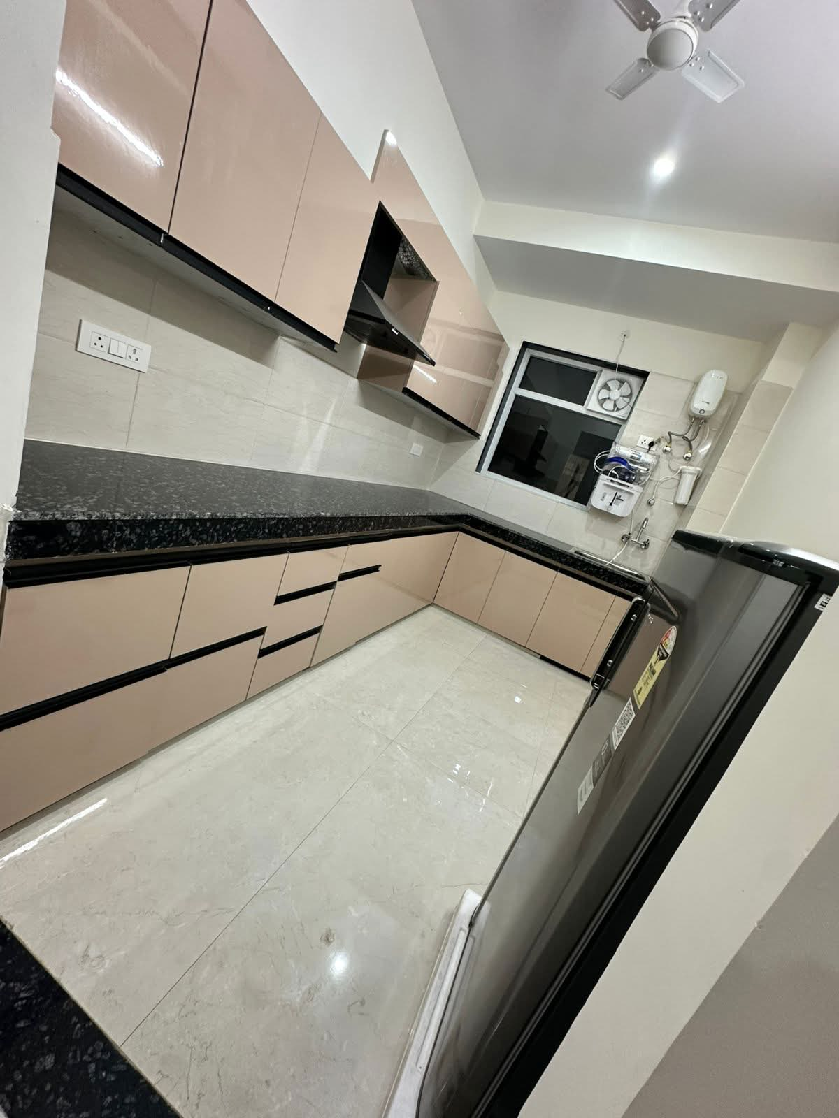 Modern kitchen area